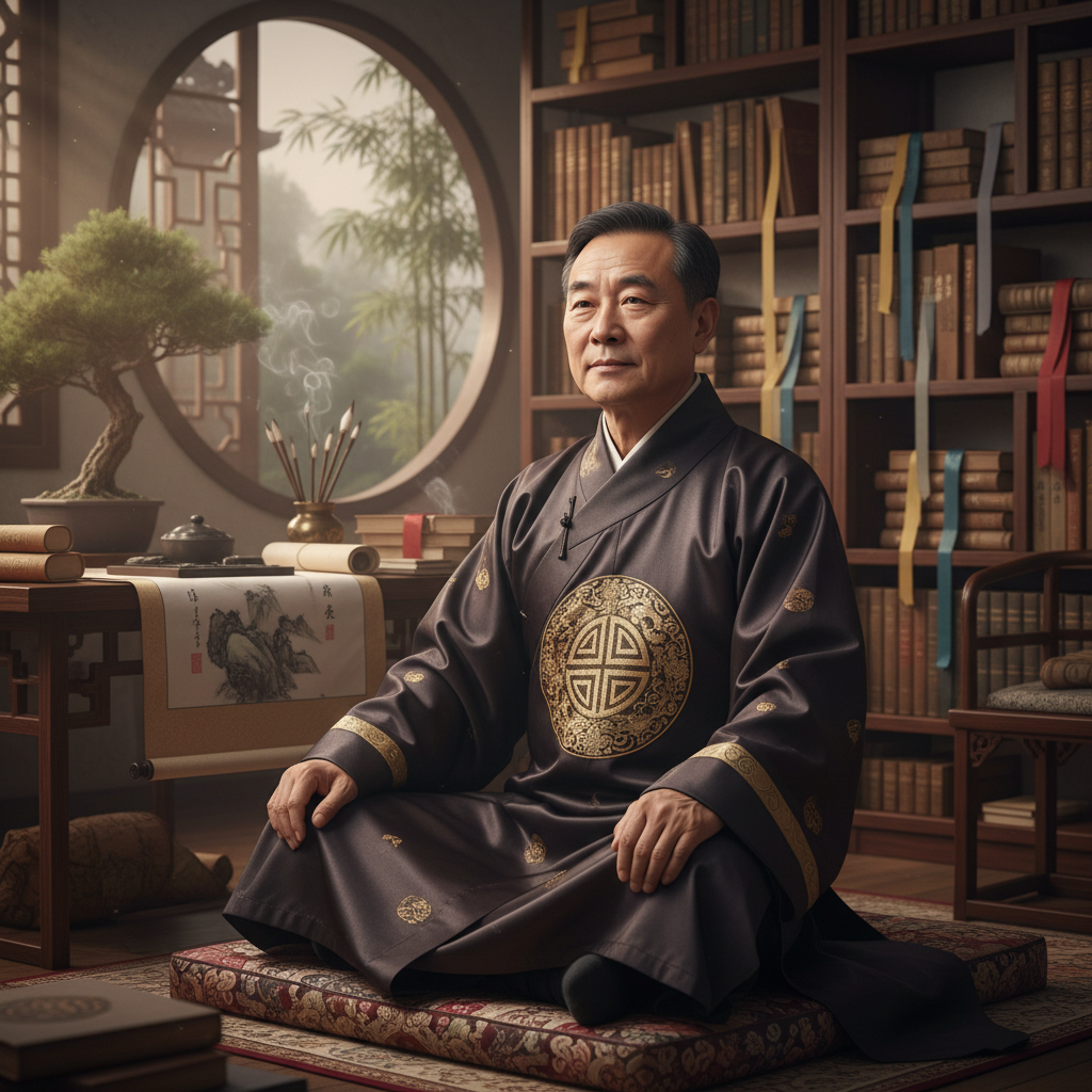 六爻哥占卜测卦肖像